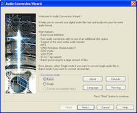 Audio Conversion Wizard
